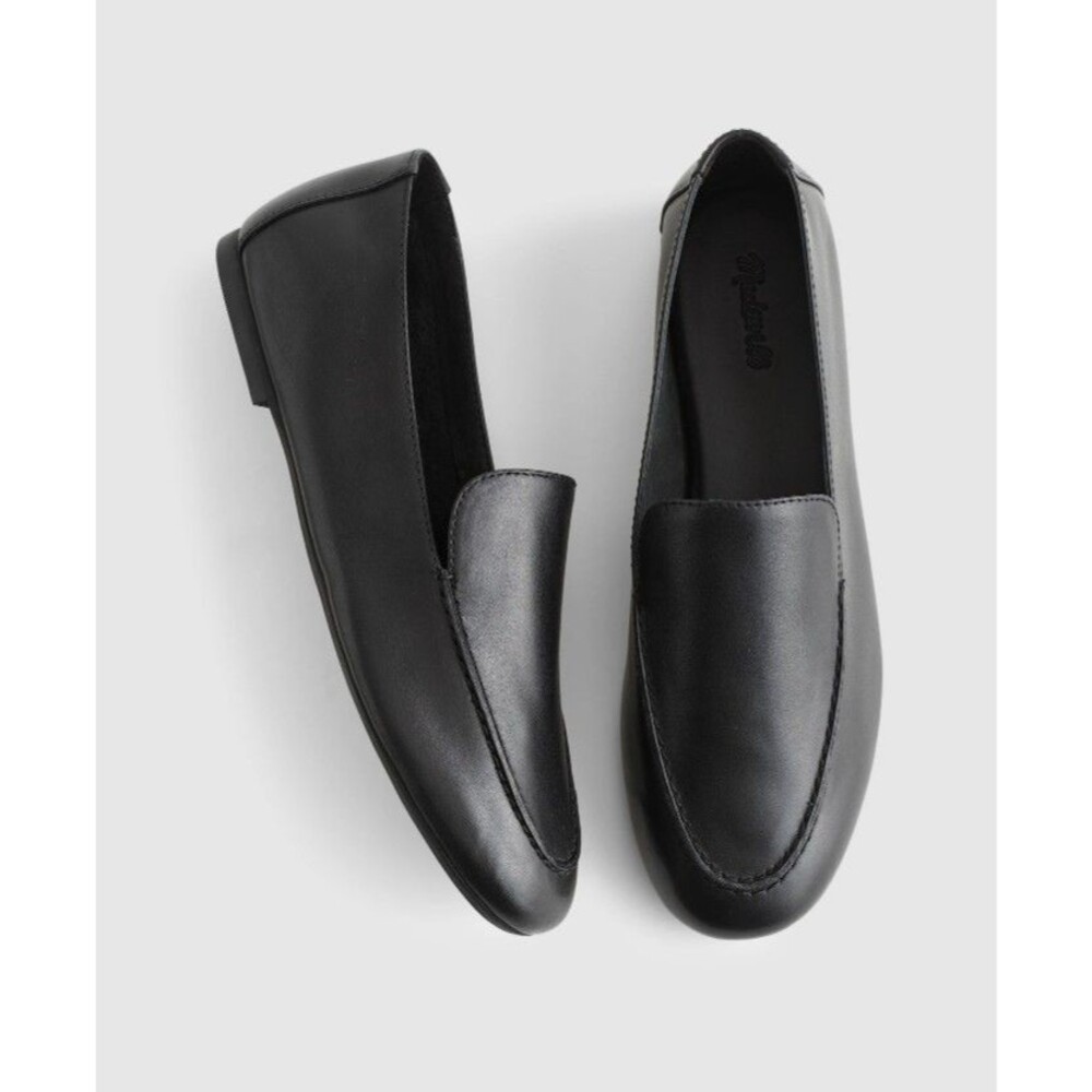 NEW Madewll Dolli Glove Loafer 100% Leather Black Size 7 Current Season